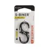 Nite Ize S Biner SlideLock Aluminium No.2 Charcoal 1 Nite Ize S Biner SlideLock Aluminium No.2 Charcoal -Camping Hardware Sales BCF 580488 hi res