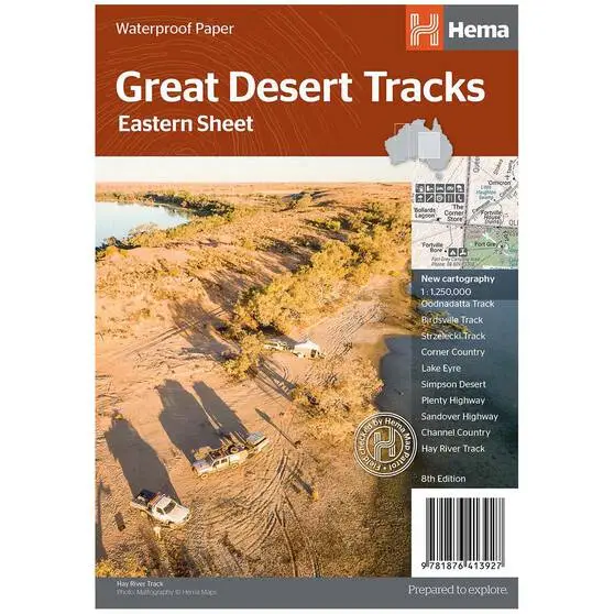 Hema Great Desert Tracks Eastern Sheet 3 Hema Great Desert Tracks Eastern Sheet