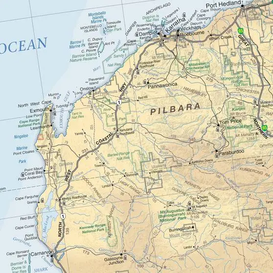 Hema Australia Road And Terrain Map 3 Hema Australia Road And Terrain Map