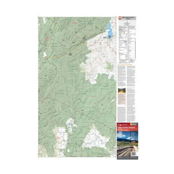 Hema High Country Vic - North East Map 4 Hema High Country Vic - North East Map - Image 2