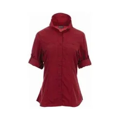 OUTRAK Women's Long Sleeve Hiking Shirt -Camping Hardware Sales BCF 61512601 03 claret hi res