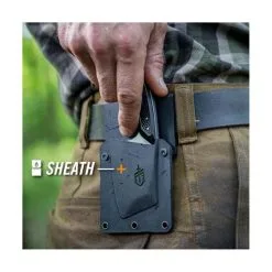 Gerber Tri-Tip Mini Cleaver Black-Green -Camping Hardware Sales BCF 631856 03 hi res