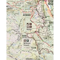 PARKS VICTORIA Meridian Maps Wonderland/Central Day Walks Grampians National Park