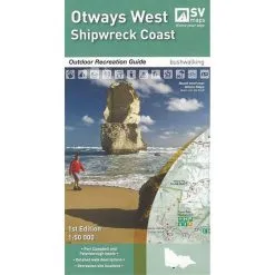 Spatial Vision Otways West Shipwreck Coast Map
