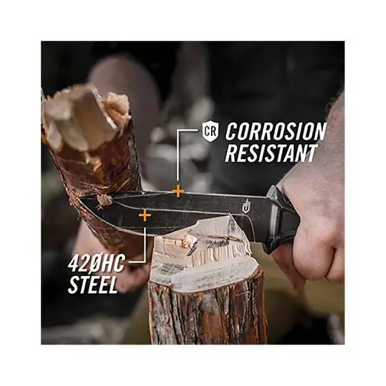 Gerber Strongarm SE Fixed Blade Knife Black 7 Gerber Strongarm SE Fixed Blade Knife Black - Image 5