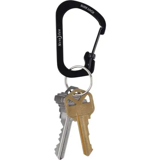 Nite Ize S-Biner Slide Lock No.3 Stainless Black 4 Nite Ize S-Biner Slide Lock No.3 Stainless Black - Image 2