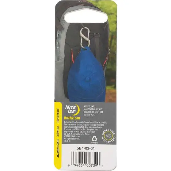 Nite Ize S-Biner Dual Carabiner No.4 Black 2 Nite Ize S-Biner Dual Carabiner No.4 Black