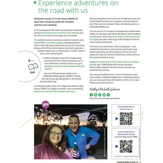 Hema Camps 12 Australia Wide Free & Budget Campsite Book: A4 Standard Edition 5 Hema Camps 12 Australia Wide Free & Budget Campsite Book: A4 Standard Edition - Image 3